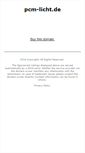 Mobile Screenshot of pcm-licht.de